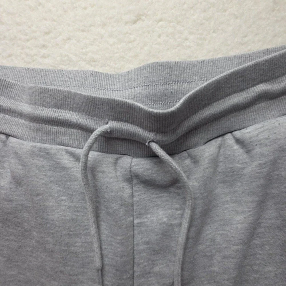 True Religion Pants Mens Small Gray French Terry Jogger Sweatpants Pockets Logo
